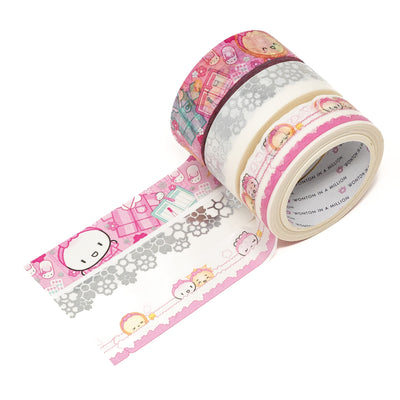 WW278 | Steam Castle Washi Collection (Set Of 3)