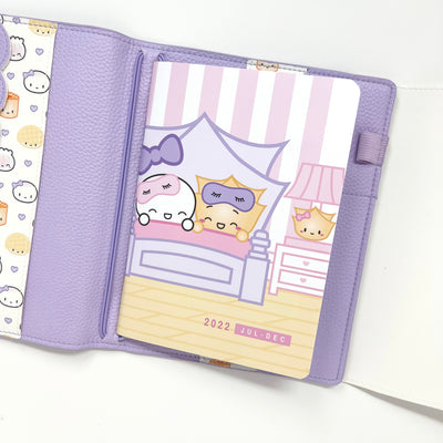 COVER012 | Pajama Party Leather Planner Cover (B6)