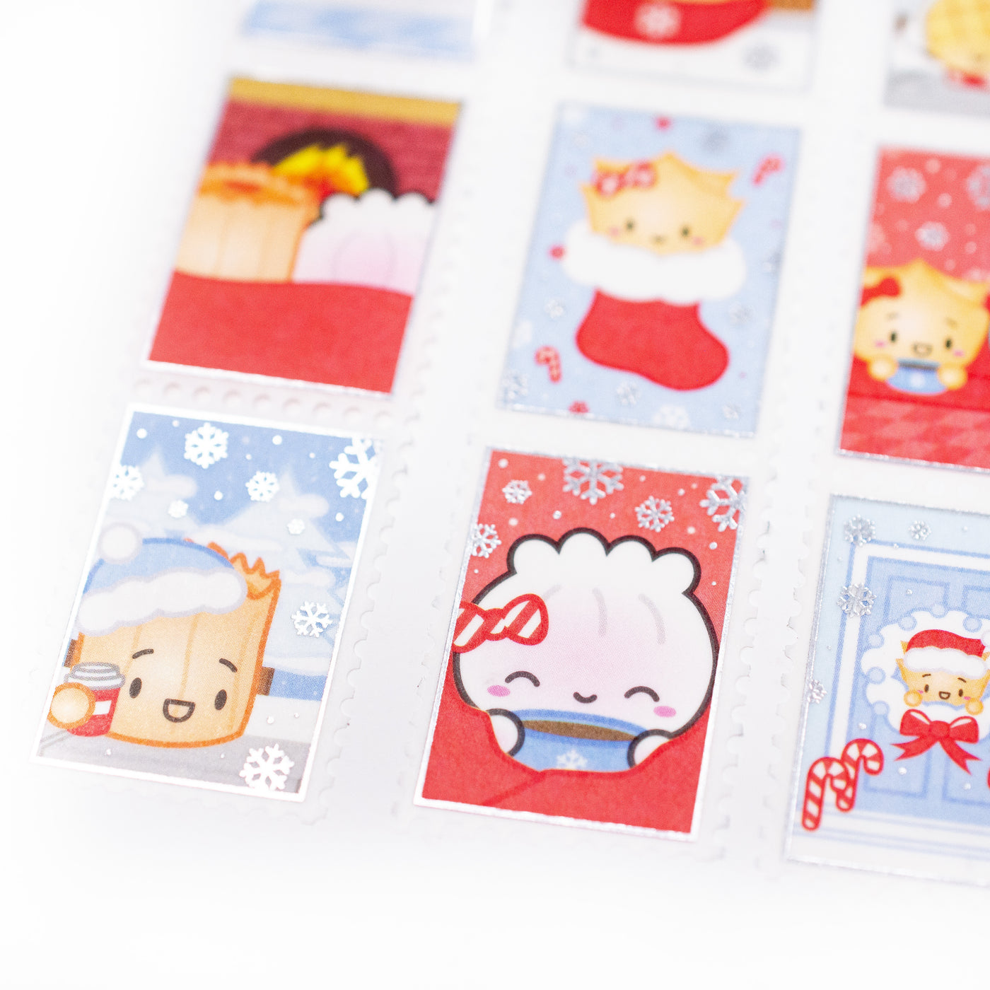 W431 | Hot Cocoa - Stamps Washi (25mm)