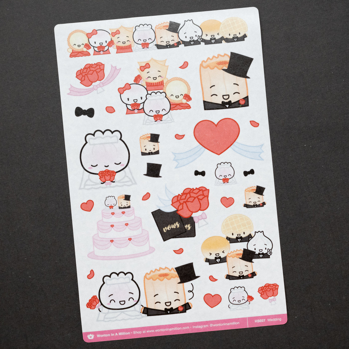 HS027 | Wedding Washi Stickers