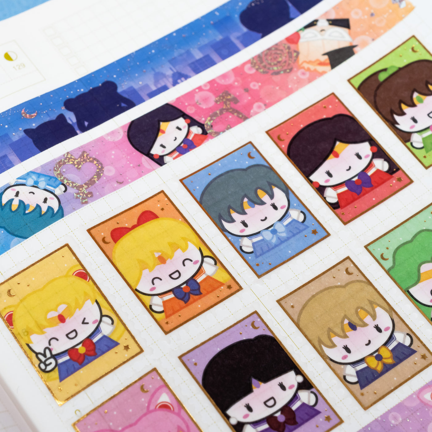 W500 | Sailor Moon Stamps (25mm)