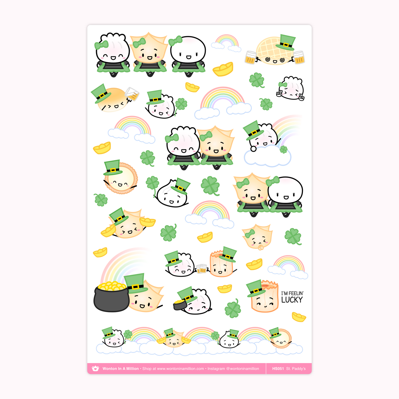 HS051 | St. Paddy's Washi Stickers
