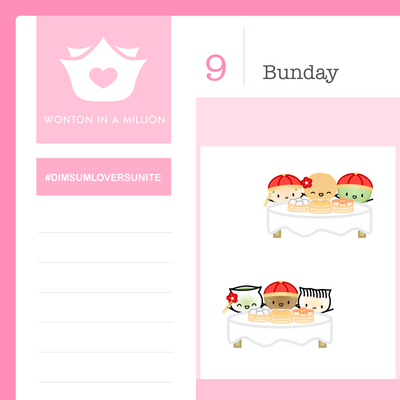 S176 | New Year's Dimsum Stickers