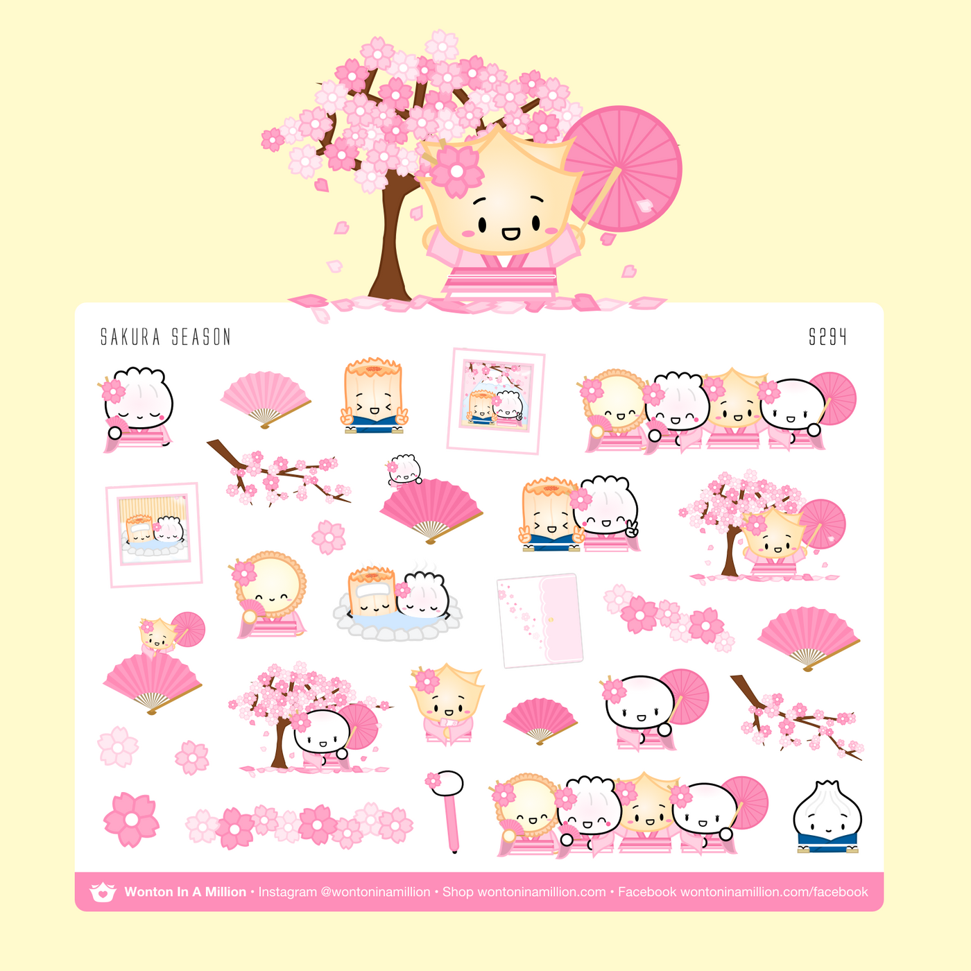 S294 | Sakura Season Stickers