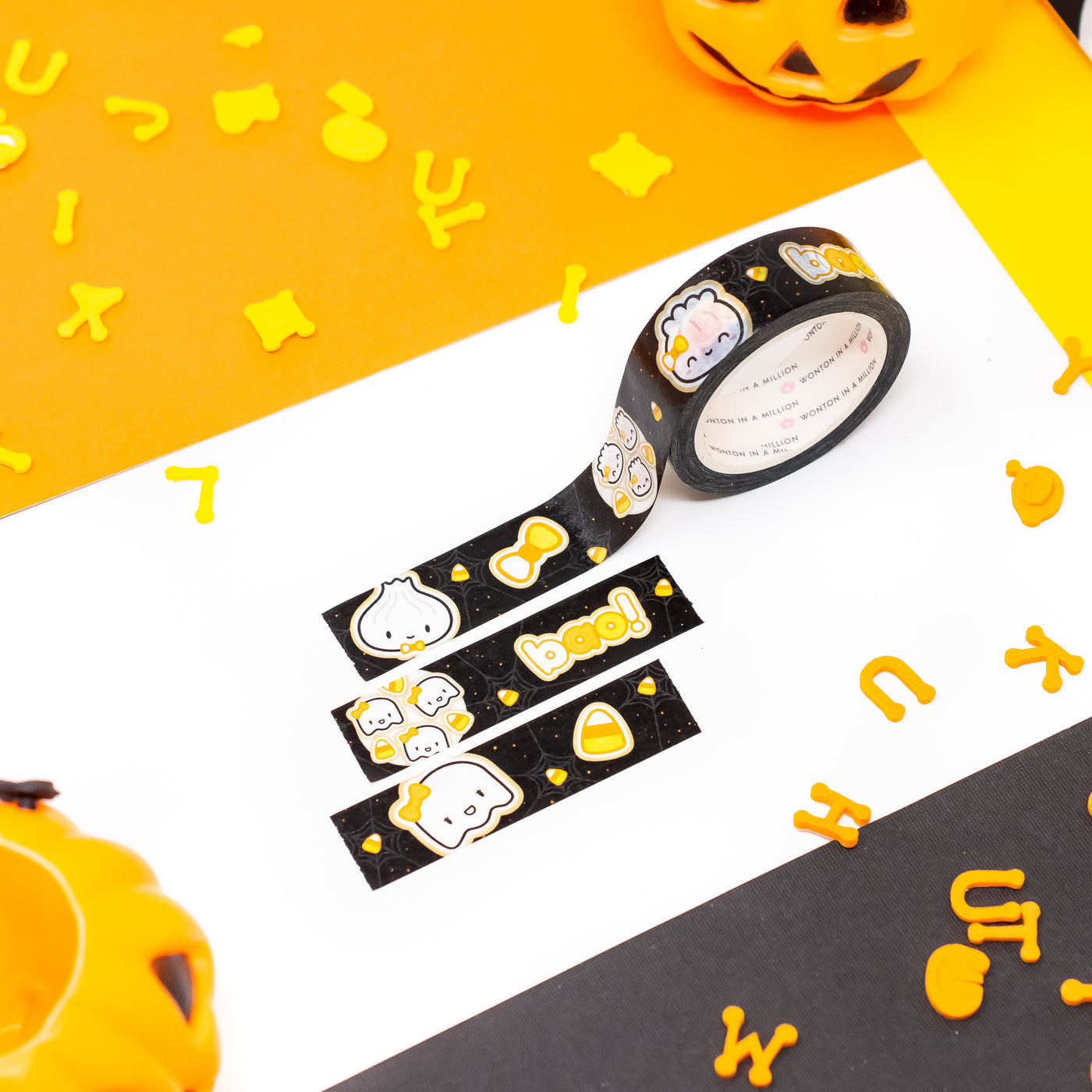 W406 | Halloween Party - Candy Corn Cookies Washi (15mm)