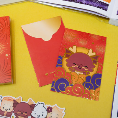 MISC085 | Year Of The Dragon [DAY 4] - Red Envelopes (Set Of 8)