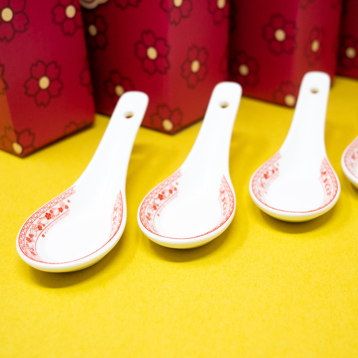 MISC088 | Year Of The Dragon [DAY 8] - Lucky Ceramic Soup Spoon