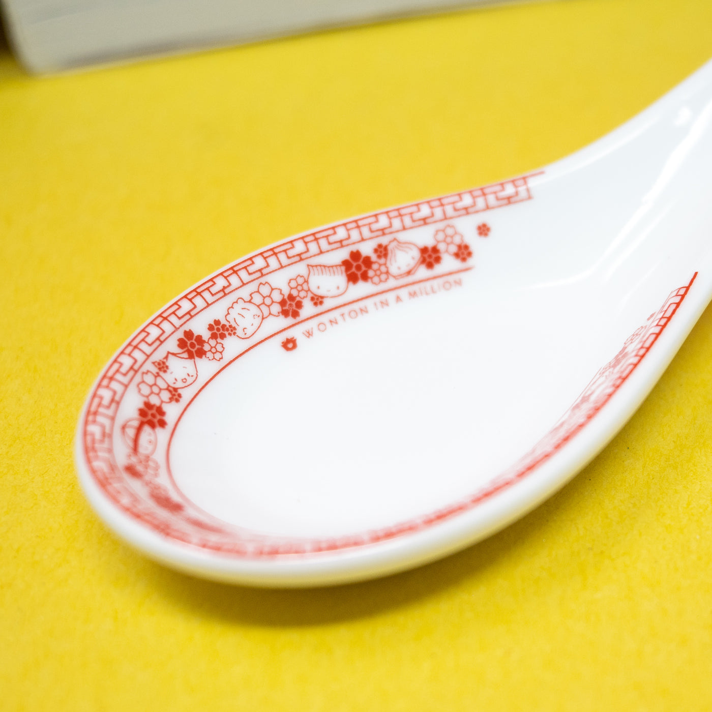 MISC088 | Year Of The Dragon [DAY 8] - Lucky Ceramic Soup Spoon