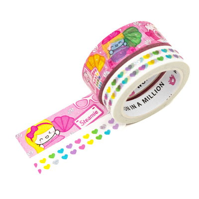 Steamie Girl Washi Collection (Set Of 2)