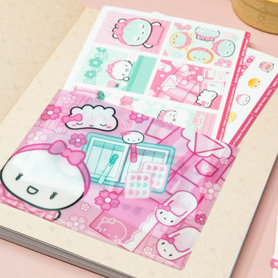 Steam Castle Large Adhesive Pocket
