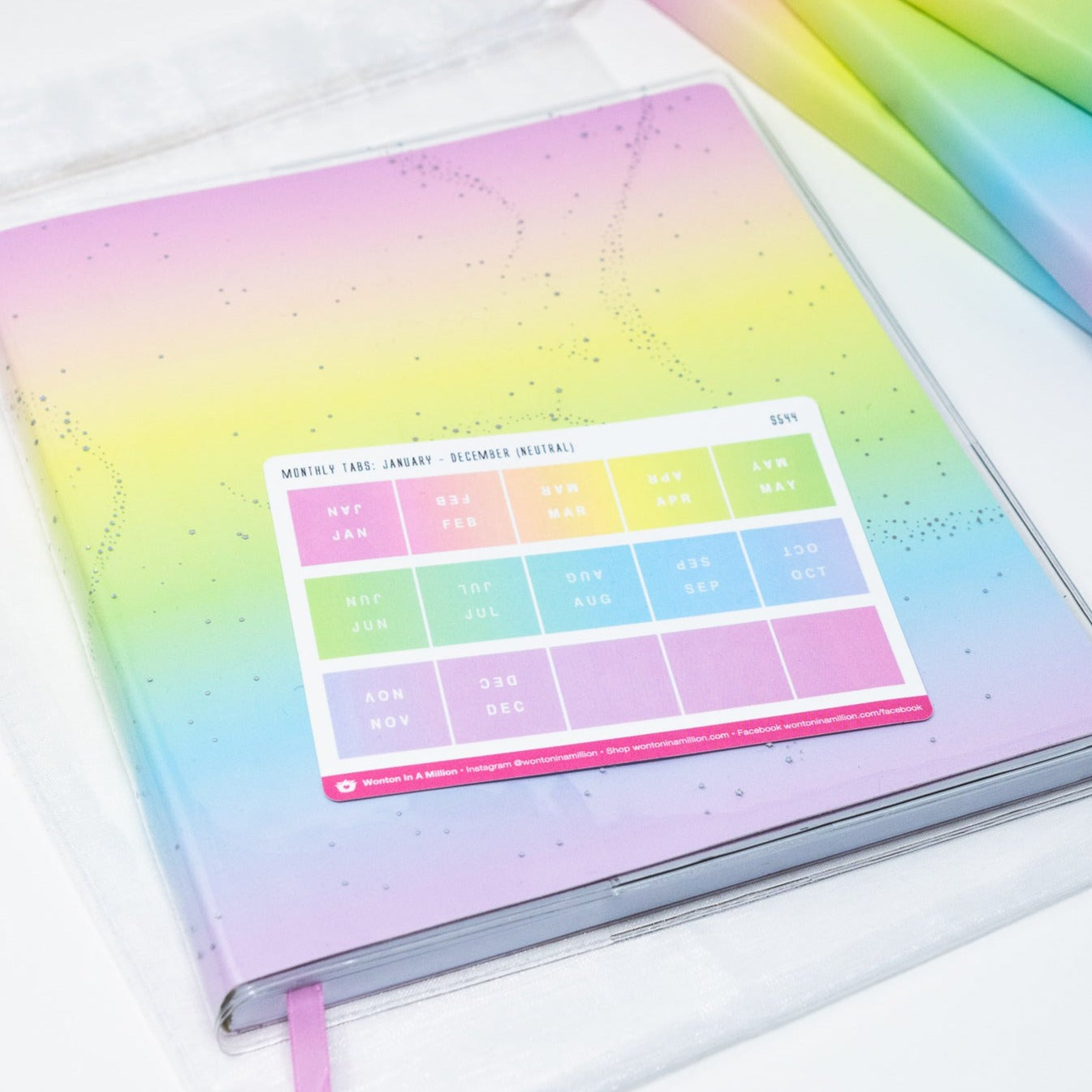 B157 | 2024 Rainbow A5W Planner Bundle