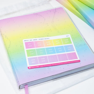 B157 | 2024 Rainbow A5W Planner Bundle