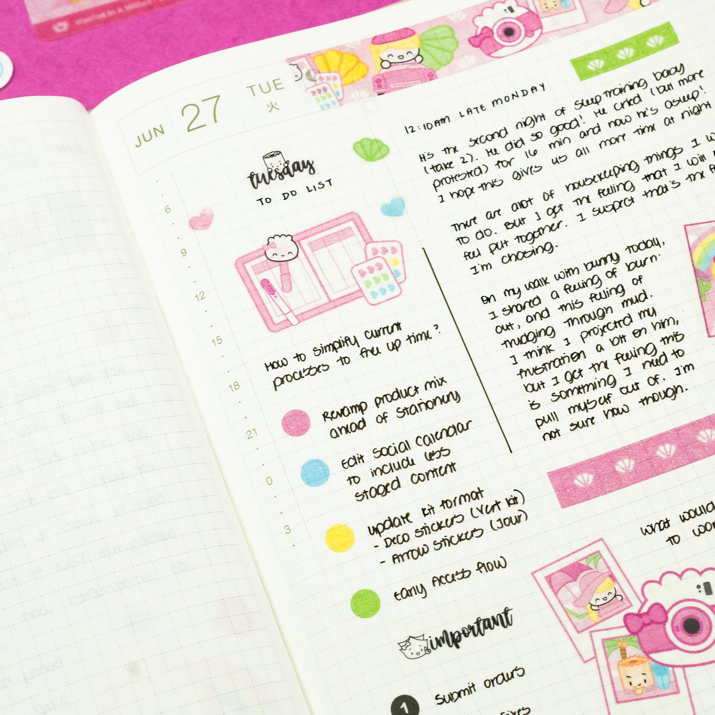 HCSK076 | Steamie Girl (Journaling Kit)