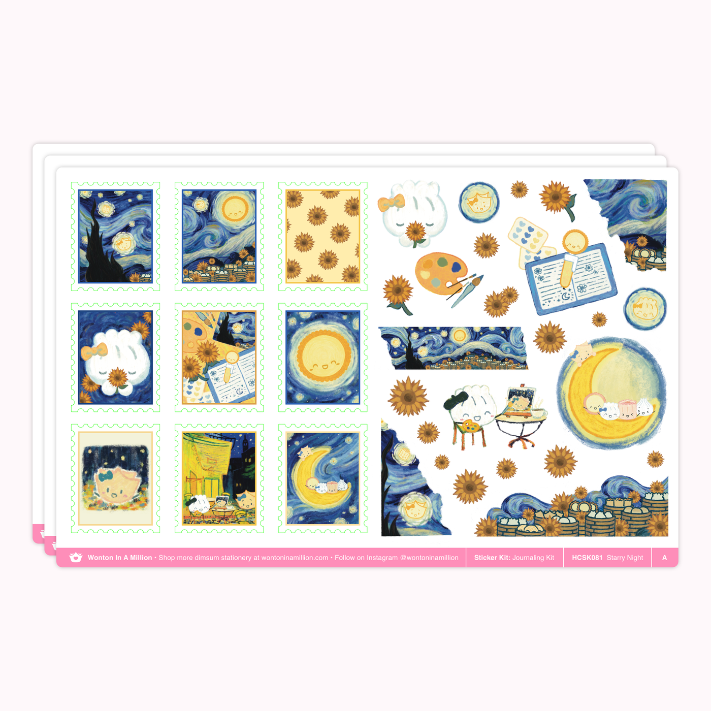 HCSKK081 | Starry Night (Journaling Kit)