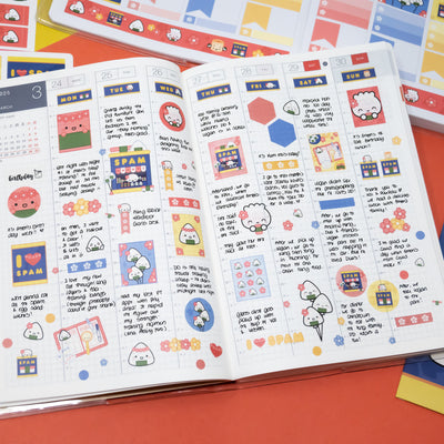 HCSKK083 | Spam Onigiri (Journaling Kit)