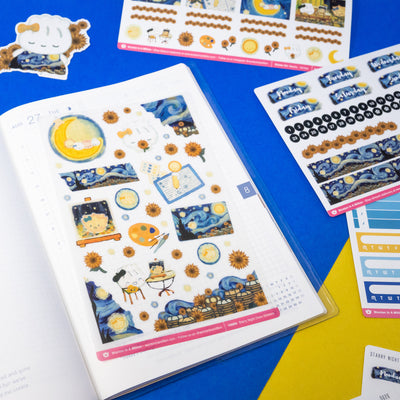 HS086 | Starry Night Washi Stickers