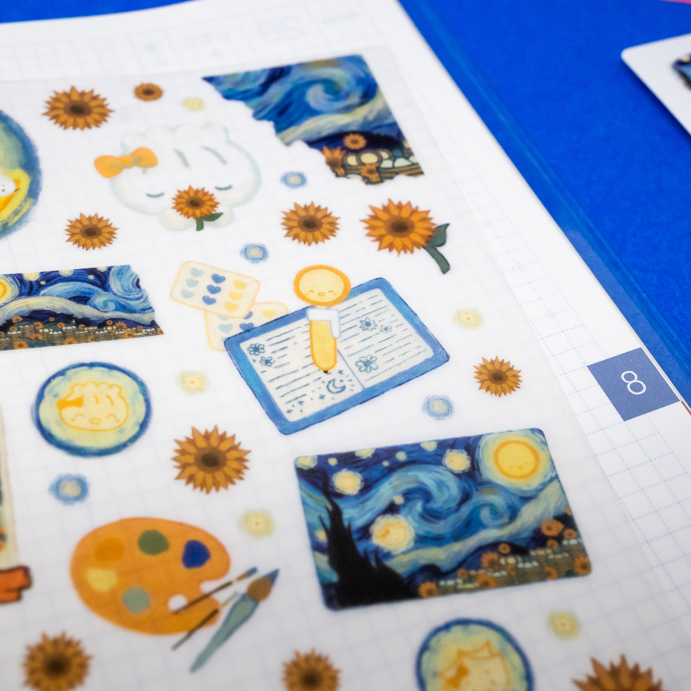 HS086 | Starry Night Washi Stickers