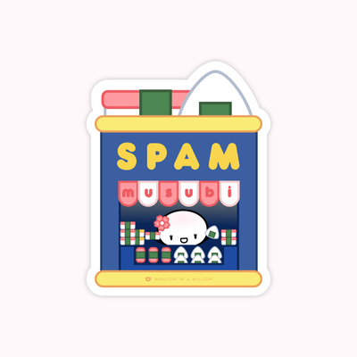 L347 | Laila's Spam Musubi Shop Vinyl Sticker