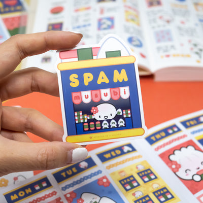 L347 | Laila's Spam Musubi Shop Vinyl Sticker