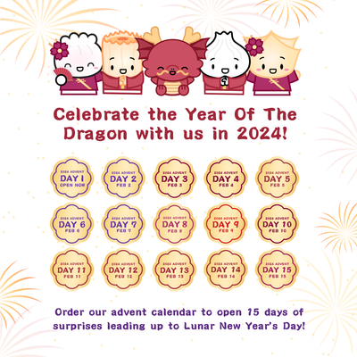 B155 | Lunar New Year 15-Day Advent Calendar: Year Of The Dragon 2024