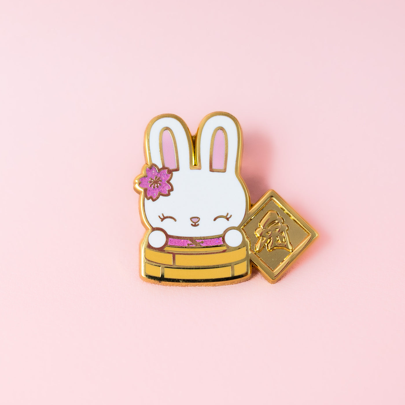 Year Of The Rabbit Pin (Smooth Diamond)