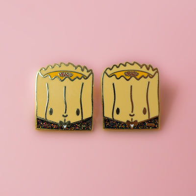 Wedding Sueys Groom and Groom Pins (Set of 2)