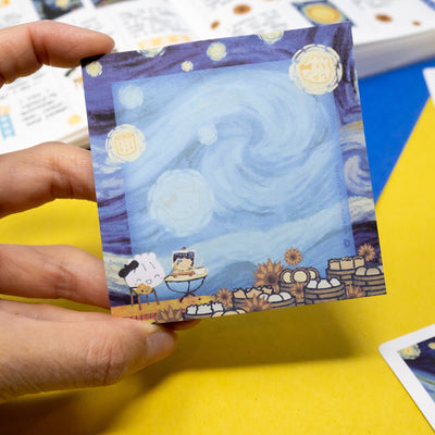 P074 | Starry Night Sticky Notes 3x3" (50 sheets)