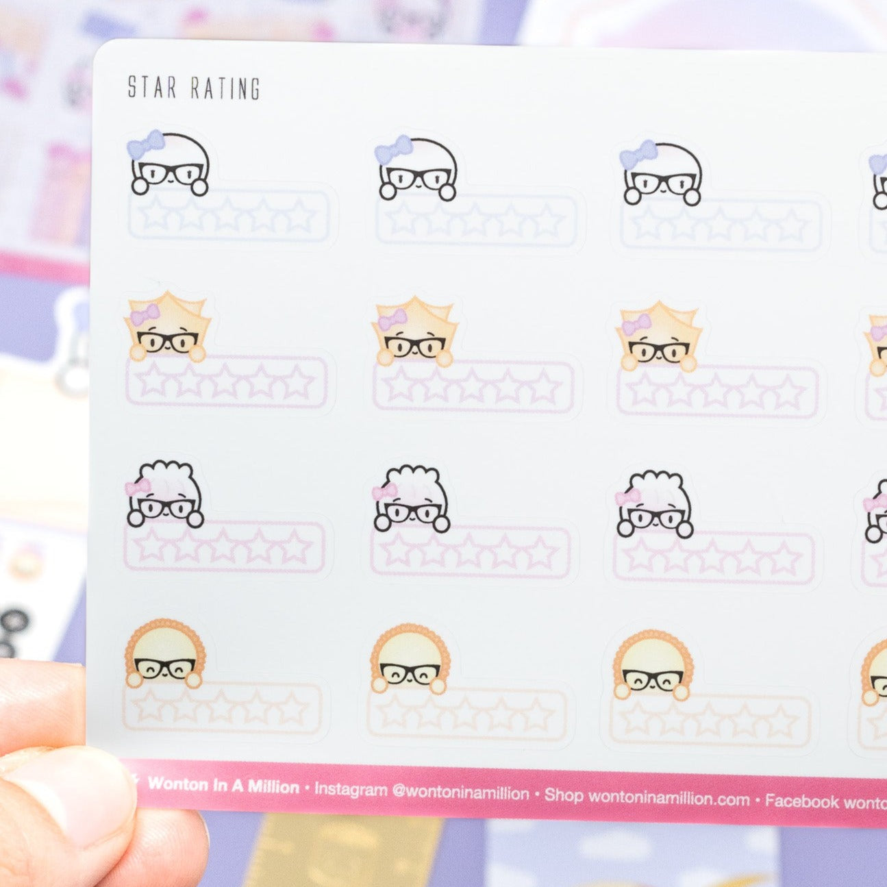 S513 | Star Rating Stickers