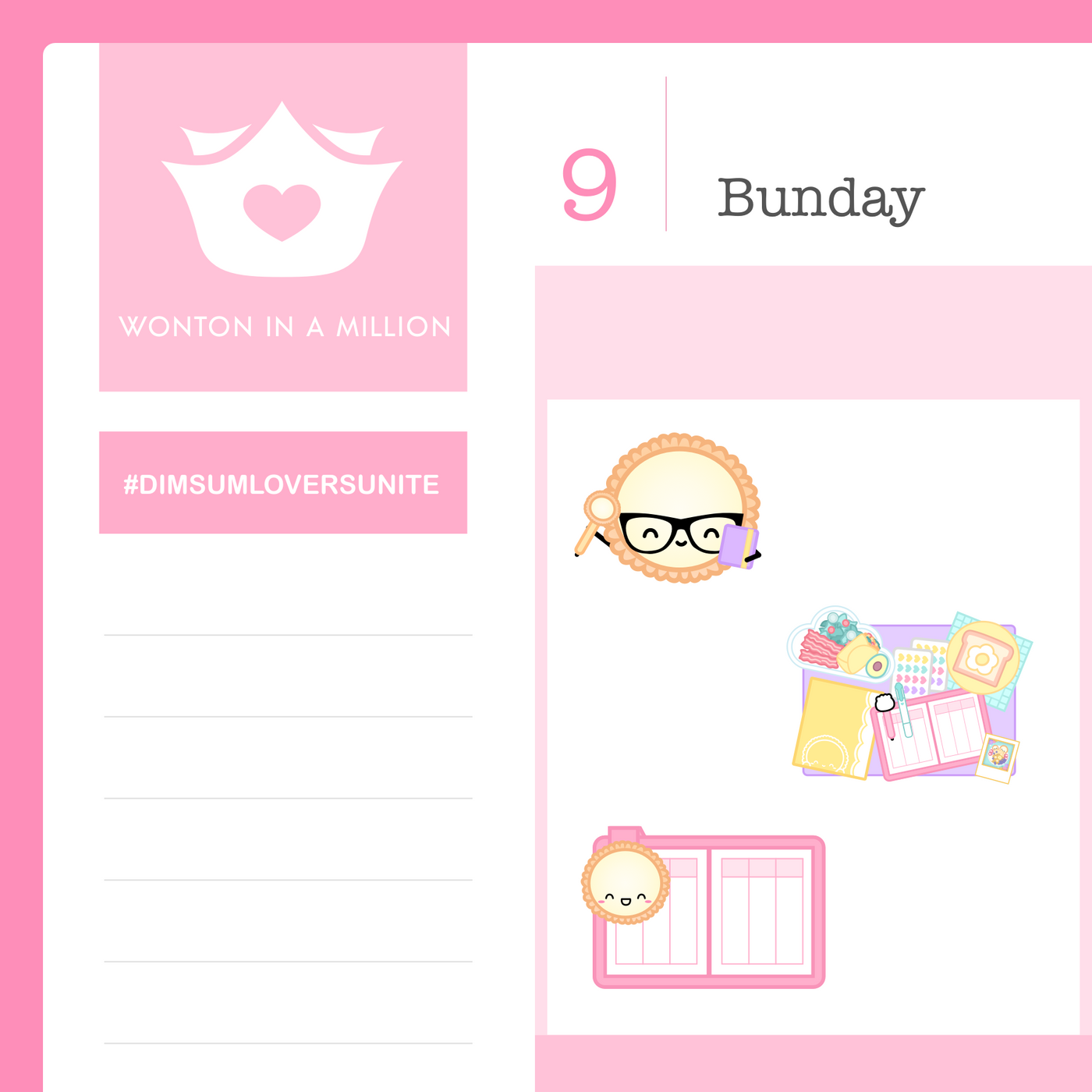 S636 | Dawn Plans During Brunch Stickers
