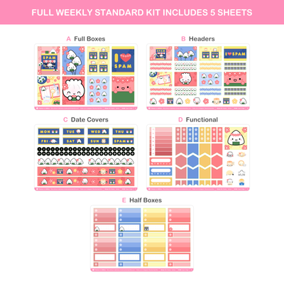 SKK083 | Spam Onigiri (Weekly Vertical Kit)