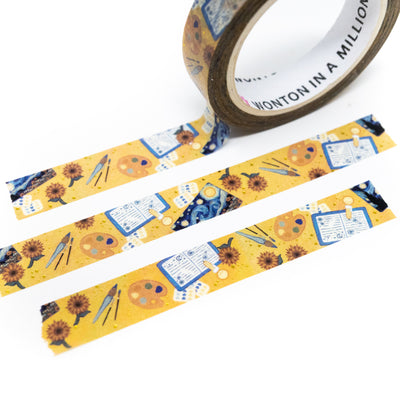 W591 | Starry Night - Artist's Table Washi (10mm)