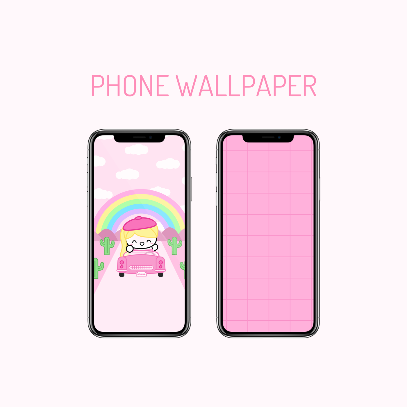 [2023-07] Steamie Girl Phone Wallpaper