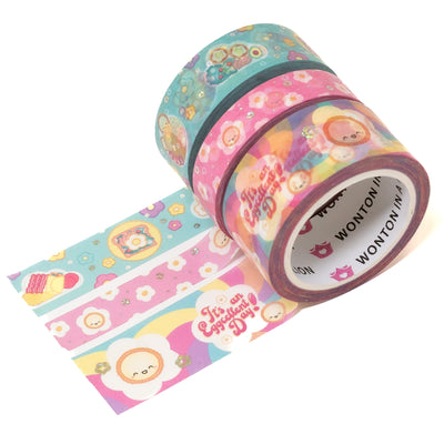 Brunch At Dawn's Washi Collection (Set Of 3)
