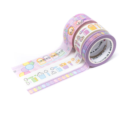 WW282 | Wonton Of Stationery Washi Collection (Set Of 3)