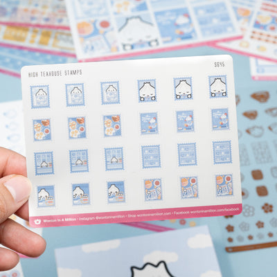 S645 | High Teahouse Stamps Stickers