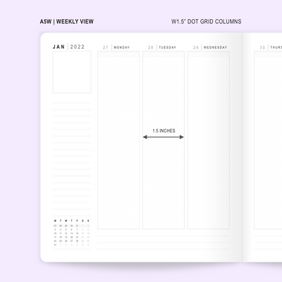 Porcelain - 2022 Planner Set (A5W)