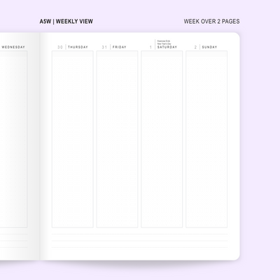 Porcelain - 2022 Planner Set (A5W)