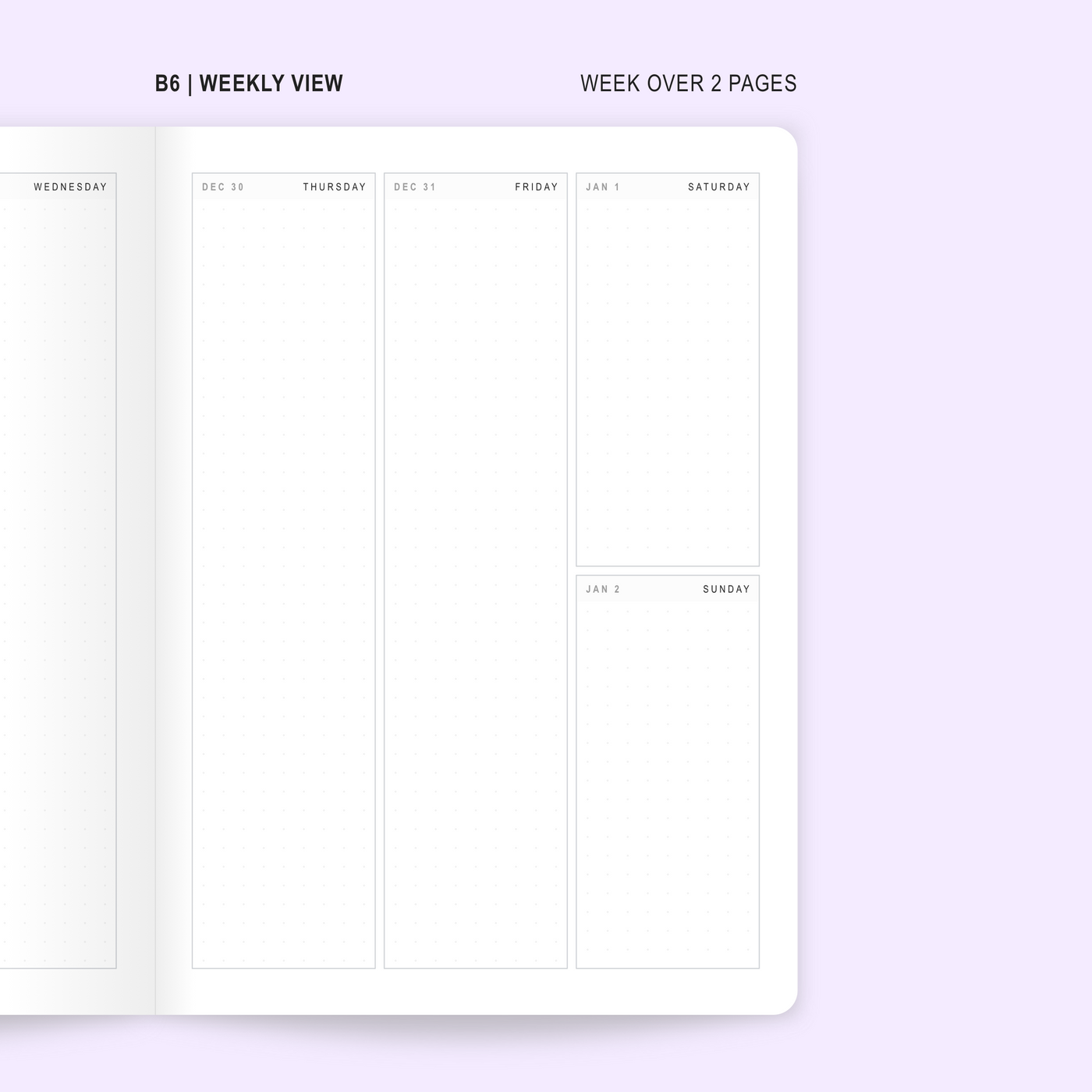 Pajama Party - 2022 Planner Set (B6)