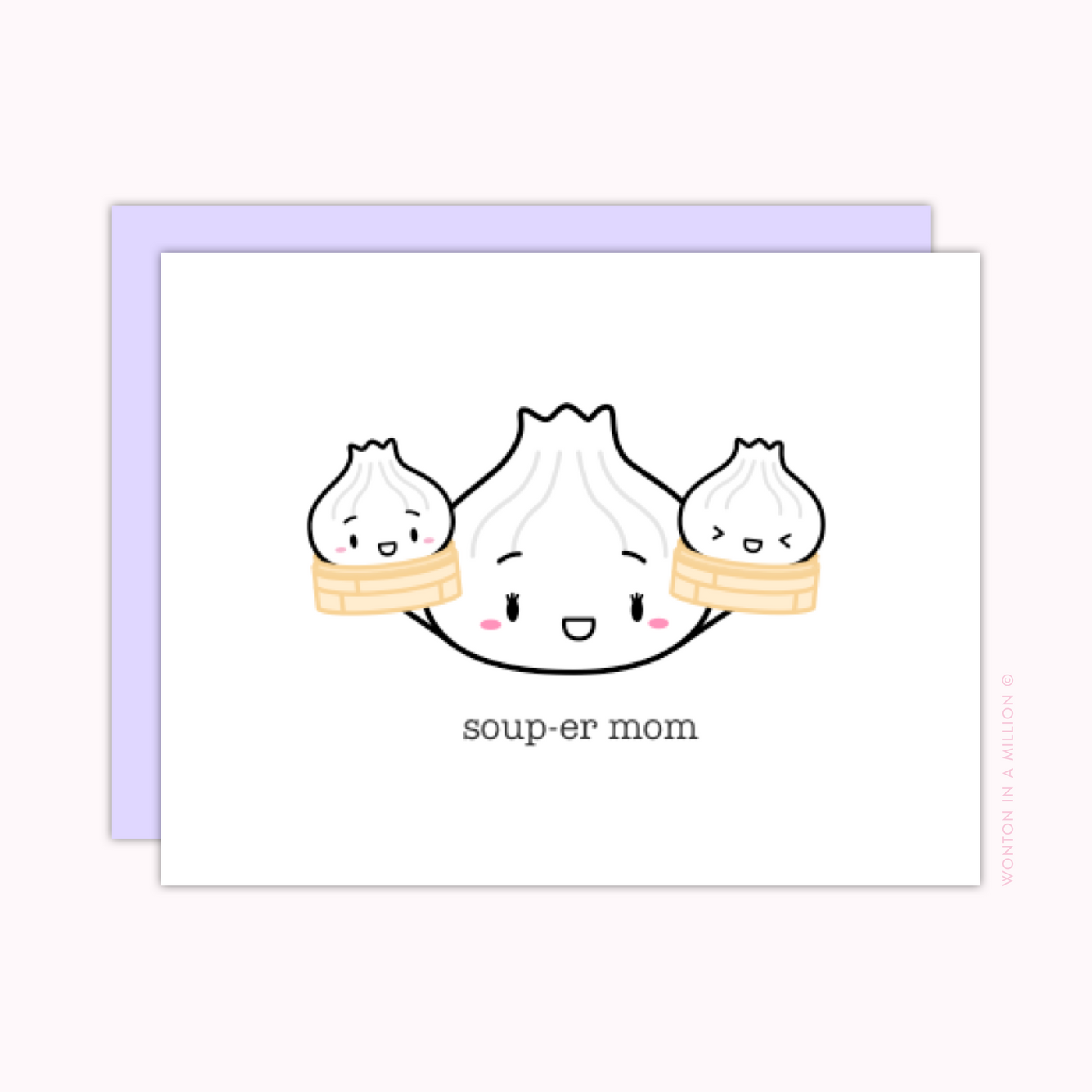 C035b | "Soup-er Mom" Duo Greeting Card (A2)
