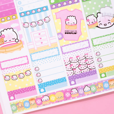 SK025d | Baby Steamie Stickers - (D) Functional