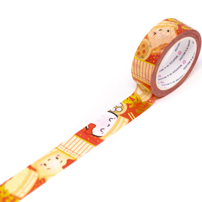 W287 | Dumpling Day - Dimsum Party Washi (15mm)