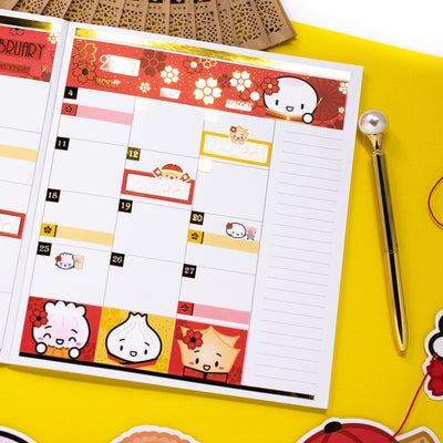 Lucky Monthly Sticker Kit (A5W)