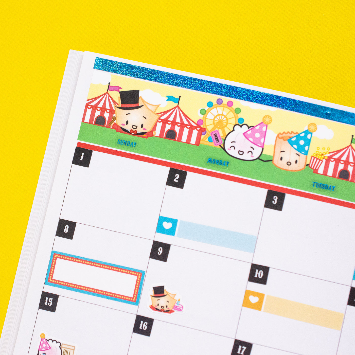 Greatest Chow On Earth Monthly Sticker Kit (A5W)