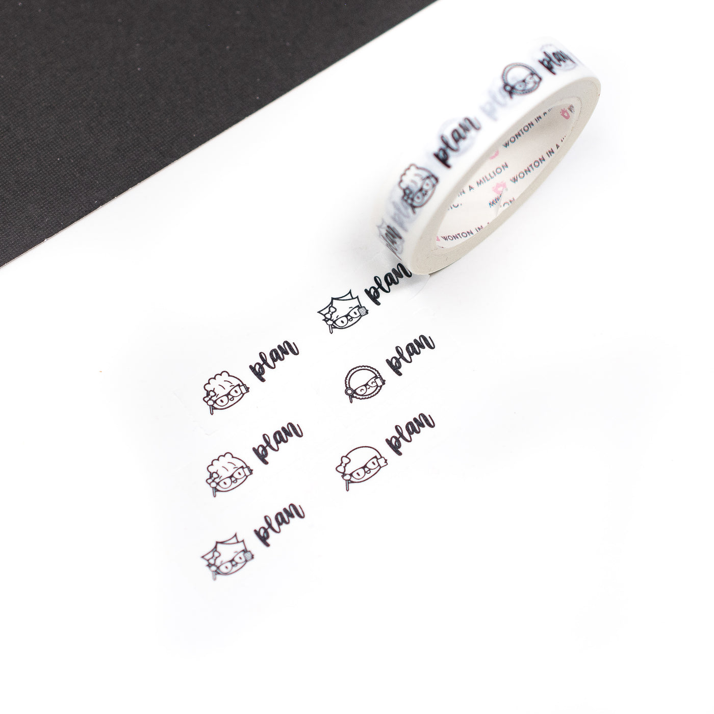 Scripts - Plan Washi (1" Perforated, 10mm)