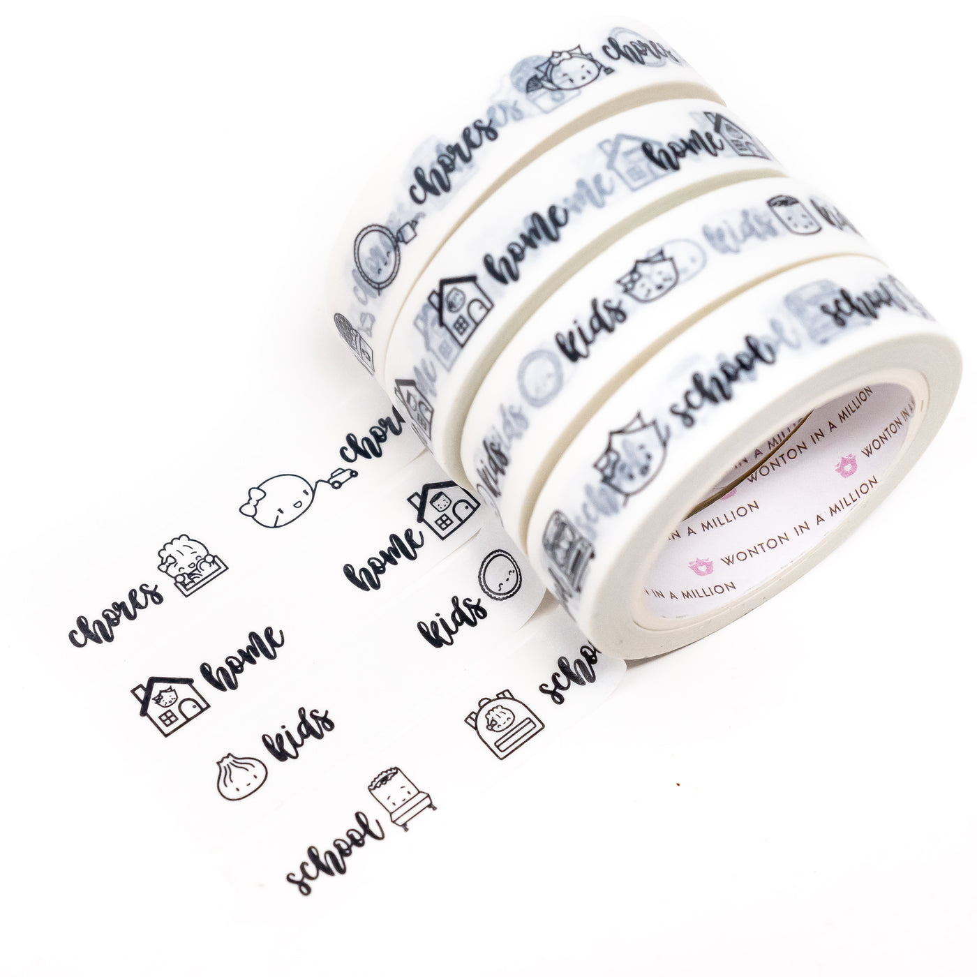 Scripts Vol. 4 Washi Collection (Set of 4)