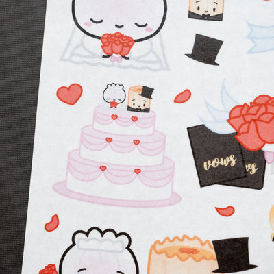 HS027 | Wedding Washi Stickers