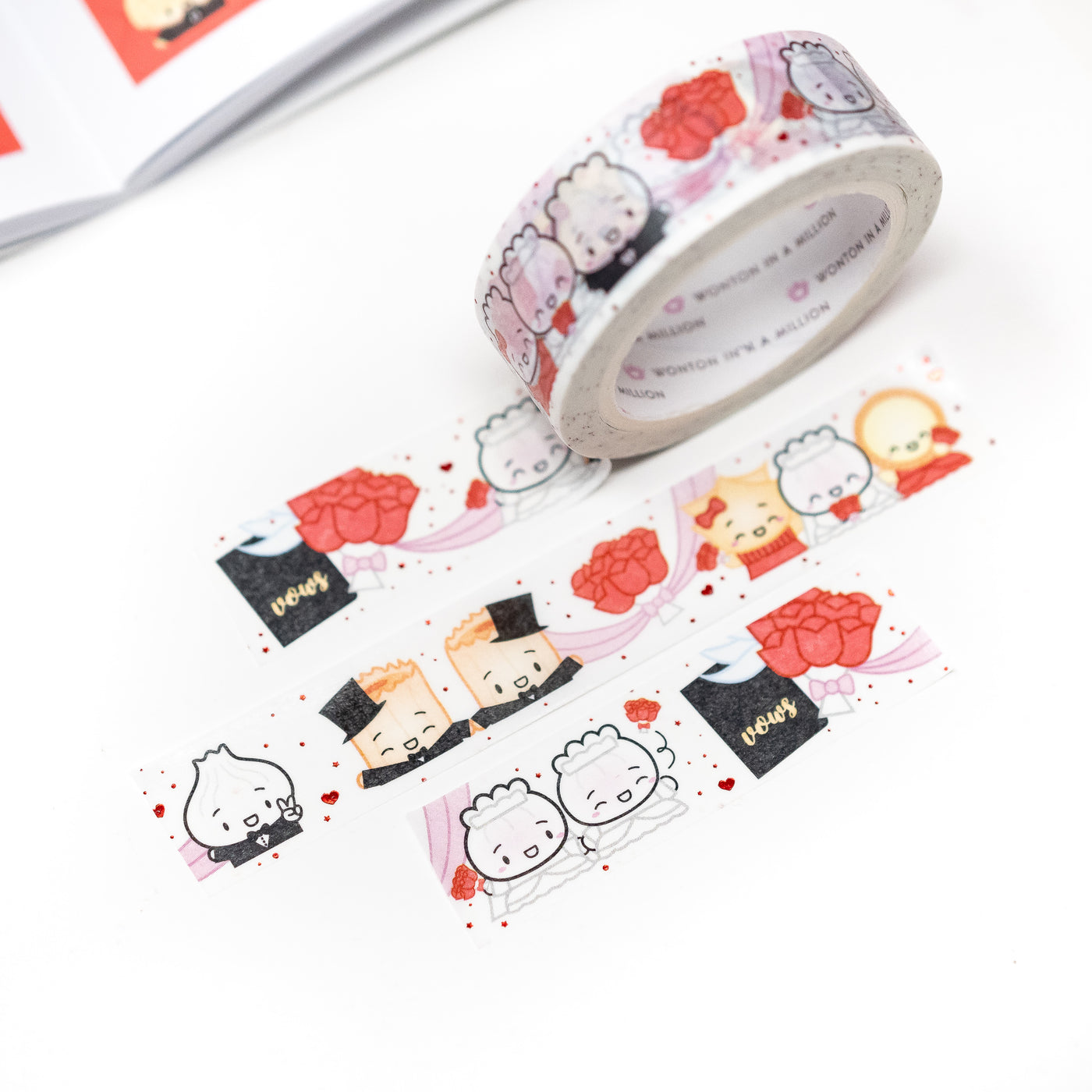 W471 | Wedding - Happily Ever After Washi (15mm)