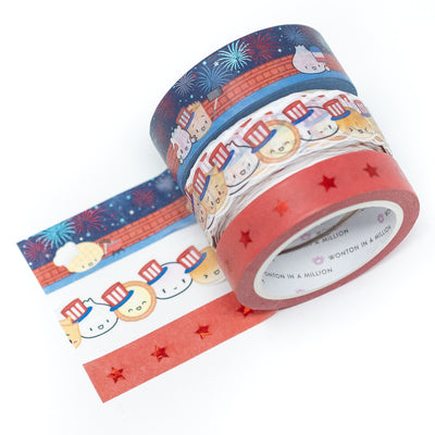 July 4th Washi Collection (Set of 3)