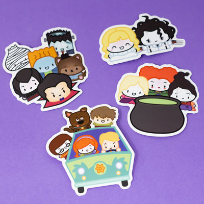 Halloween Films - Hocus Pocus Vinyl Sticker