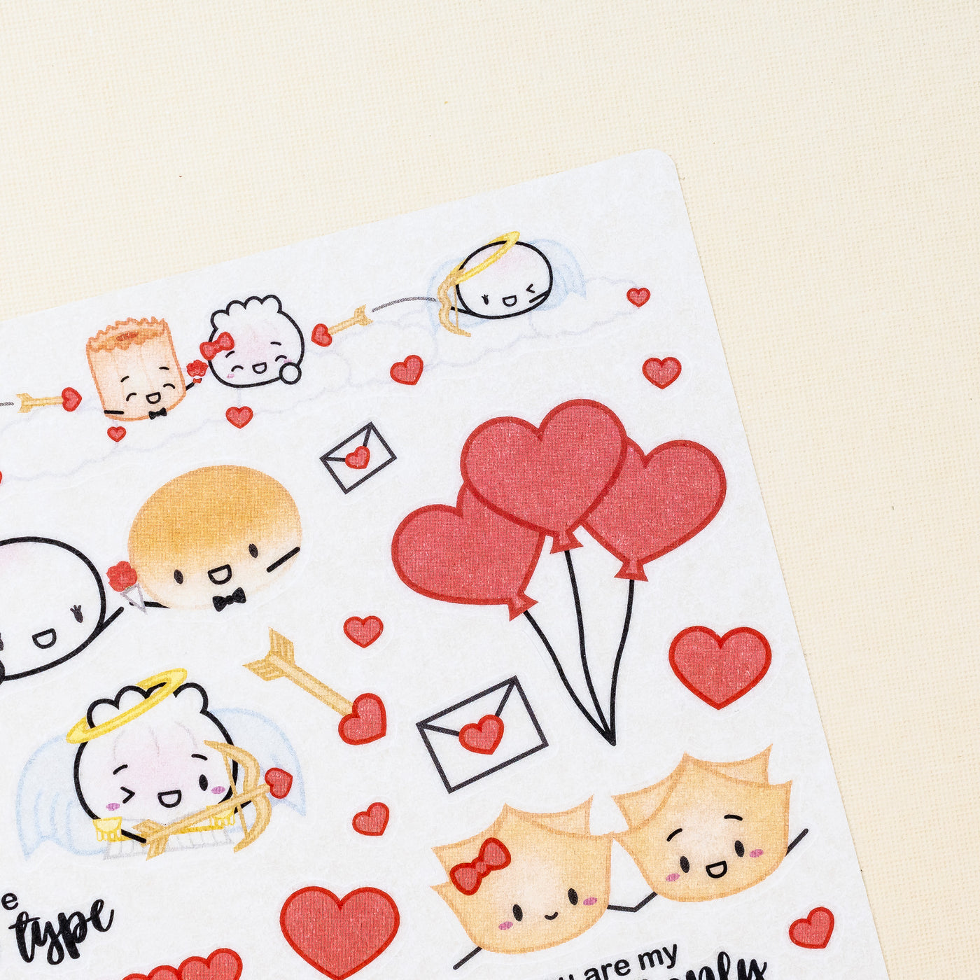 HS050 | Valentine Wonton And Only Washi Stickers